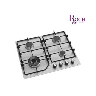 Plaque de cuisson à gaz encastrable 4 feux Roch Gloss RBH60FIE
