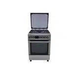 Cuisinière 4 feux ASTECH 60x60 CK66ELCF inoxydable avec fond écran et chaleur tournante