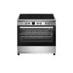 Cuisinière Vitrocéramique ENDURO 90x60 cm inox grill Haut et bas S9060VTC