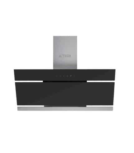 Hotte de cuisine ASTECH noir 90x60 HO90S-44NOG-MA