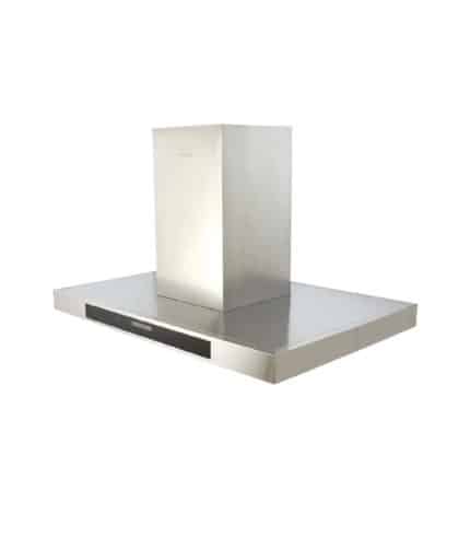 Hotte de cuisine en T avec écran de contrôle ENDURO LARA90INOX