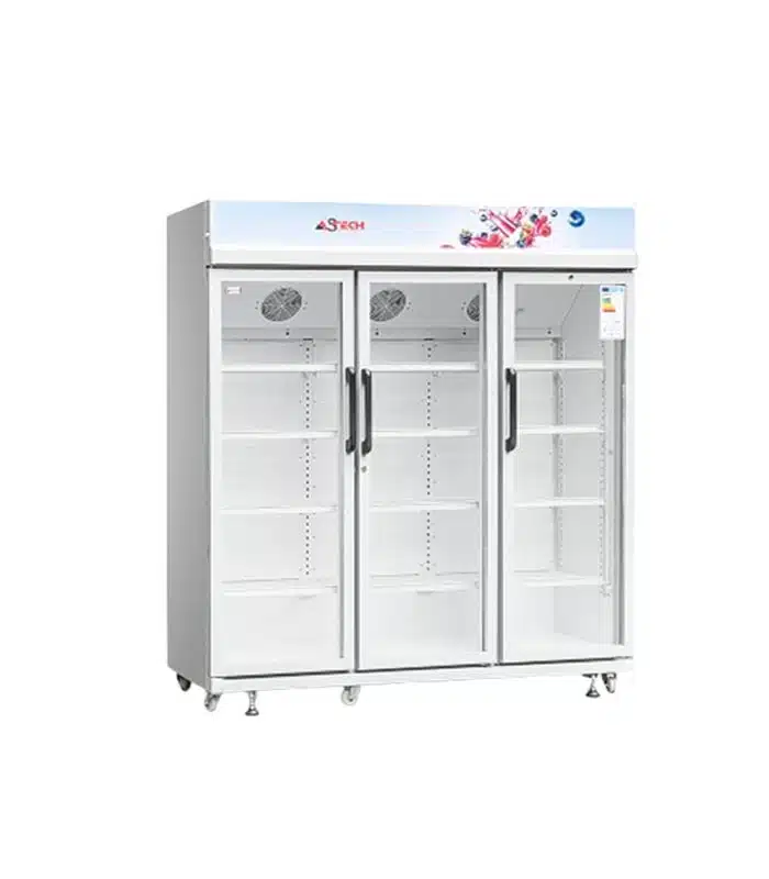 Réfrigérateur vitré ASTECH 3 portes 1400 litres FV1600TD-GR Réfrigérateur vitré ASTECH 3 portes 1400 litres FV1600TD-GR