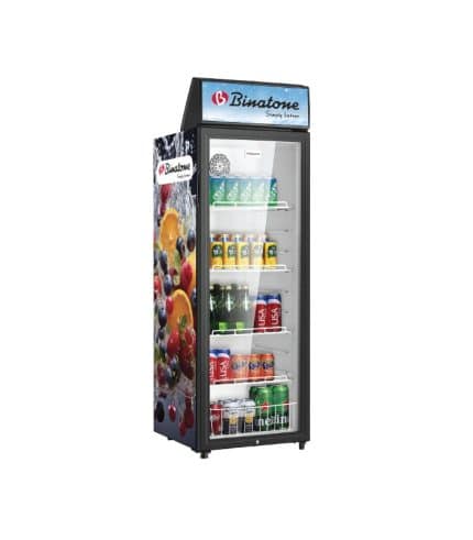 Réfrigérateur vitrine 350litres BINATONE BSC-370
