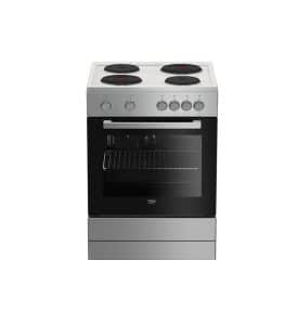 Cuisinière 4 feux à Gaz BEKO 60x60 assisté par ventilateur FSE66000GS