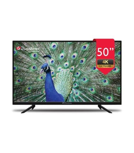 Téléviseur led 4K UHD 50 pouces BINATONE BTV-504KT2S2