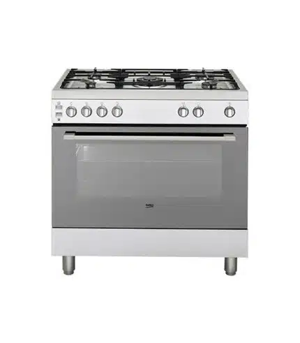 Cuisinère 5 feux BEKO ( 4 gaz 1 wok) GG15121DXPR