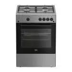 Cuisinière 4 feux BEKO à gaz autonome avec four intégré FBG62010XDL