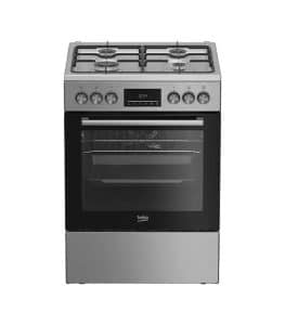 Cuisinière mixte BEKO à gaz + four électrique multifonction FBE62320XDL