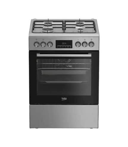Cuisinière mixte BEKO à gaz + four électrique multifonction FBE62320XDL