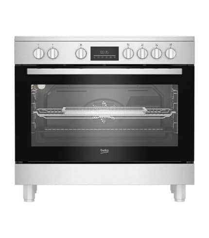 Cuisinière multifonction 90 cm pose libre BEKO BGM30203EX