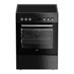 Cuisinière vitrocéramique BEKO ventilé grill vapeur FSM6730SBCS