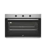 Four encastrable à gaz BEKO 90 cm inox 105 litres BBWGT12100XS