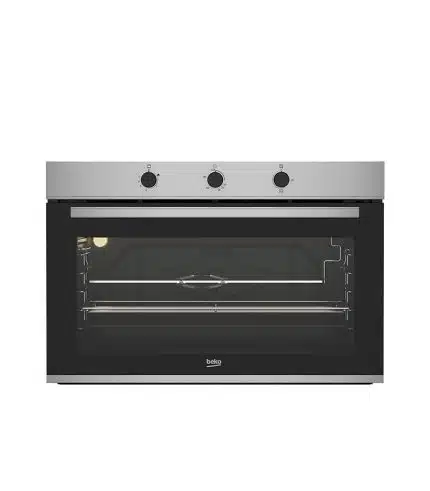Four encastrable à gaz BEKO 90 cm inox 105 litres BBWGT12100XS