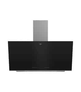 Hotte de cuisine BEKO noir 90 cm incliné BHCA96641BBHS
