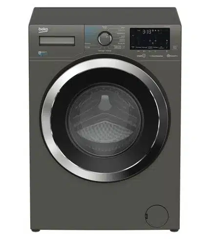 Lave linge séchants pose libre BEKO 8KG/5KG 1400 tr/min HTV8736XC0M
