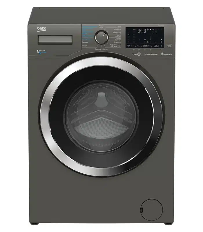 Lave linge séchants pose libre BEKO 8KG.5KG 1400 tr.min HTV8736XC0M Lave linge séchants pose libre BEKO 8KG/5KG 1400 tr/min HTV8736XC0M