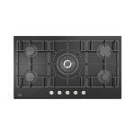 Plaque de cuisson 5 feux à gaz BEKO 90 cm HISW95226SEL