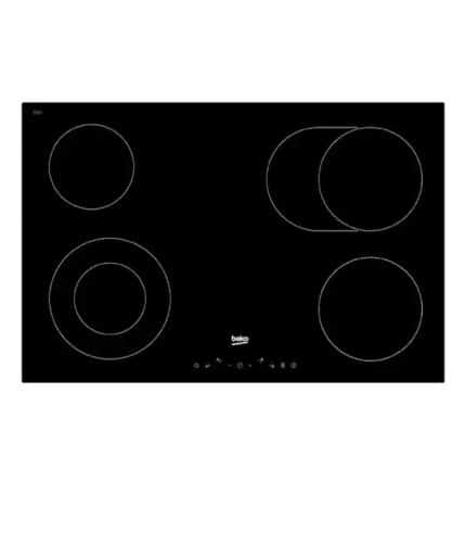 Plaque de cuisson vitrocéramique 4 feux BEKO HIC84401