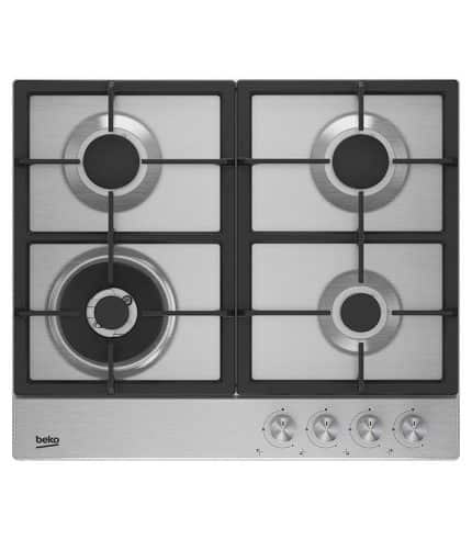 Plaque de cuisson encastrable BEKO à gaz 60cm HIAW64225SX