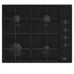 Plaque de cuisson encastrable BEKO à gaz 61cm HIGG64123SBL