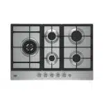 Plaque de cuisson encastrable BEKO à gaz 75cm HIAL75235 SX