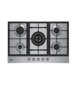 Plaque de cuisson encastrable BEKO à gaz 75cm HIAW75225SL