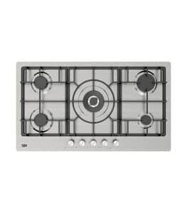 Plaque de cuisson encastrable BEKO à gaz 90cm HIMW95226SXEL