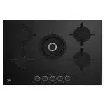 Plaque de cuisson encastrable à gaz 5 feux BEKO 75 cm HILW75222S