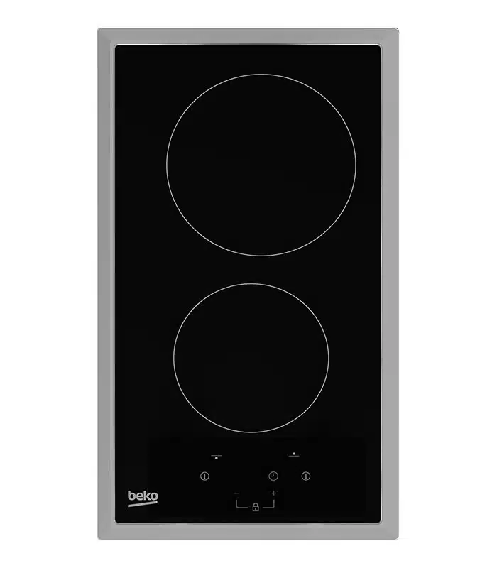 Plaque de cuisson encastrable vitrocéramique BEKO 30cm HDMC32400TX Plaque de cuisson encastrable vitrocéramique BEKO 30cm HDMC32400TX