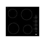 Plaque de cuisson encastrable vitrocéramique BEKO 60cm HIC64100