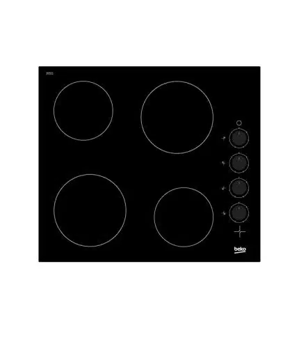 Plaque de cuisson encastrable vitrocéramique BEKO 60cm HIC64100