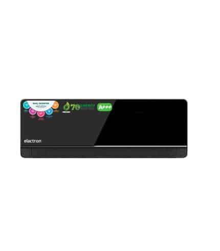 Climatiseur 18000 BTU dual inverter noir ELACTRON wifi miroir ETN-18R3MG