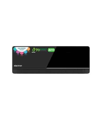 Climatiseur 24000 BTU dual inverter noir ELACTRON wifi miroir ETN-24R3MG