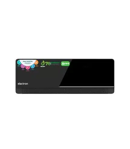 Climatiseur 24000 BTU dual inverter noir ELACTRON wifi miroir ETN-24R3MG