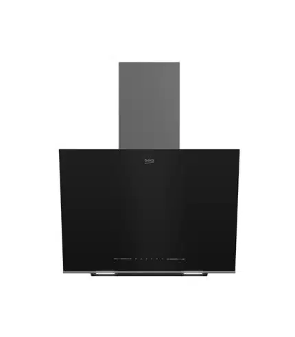 Hotte aspirante décorative BEKO plan incliné 60 cm BHCA66641BBHS