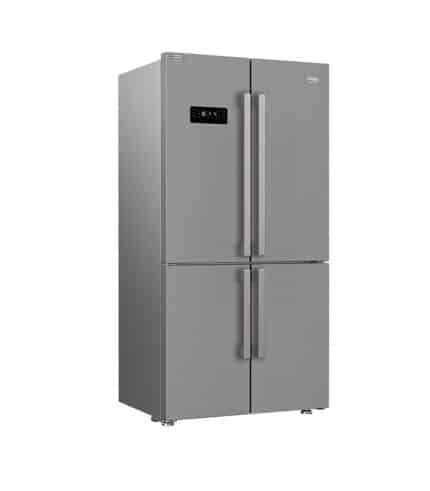 Réfrigérateur side by side BEKO 640 litres inox 4 portes GN1416221ZX