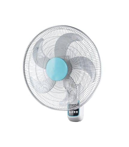 Ventilateur mural ELACTRON 18 pouces avec commande blanc B08