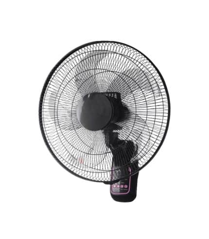 Ventilateur mural ELACTRON 18 pouces avec commande noir B08