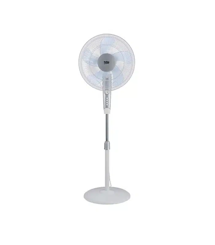 Ventilateur sur pied BEKO 40 cm 3 niveaux de vitesses EFS5100W Ventilateur sur pied BEKO 40 cm 3 niveaux de vitesses EFS5100W