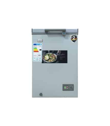 Congélateur horizontal ELACTRON 150 litres inox gris EL-248CFS