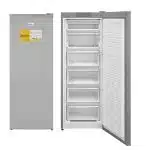 Congélateur vertical ELACTRON 250 litres 6 tiroirs inox gris EL-128CV6DW