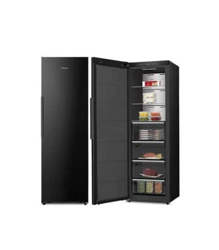 Congélateur vertical HISENSE 310L noir No frost FT5K310GSFC