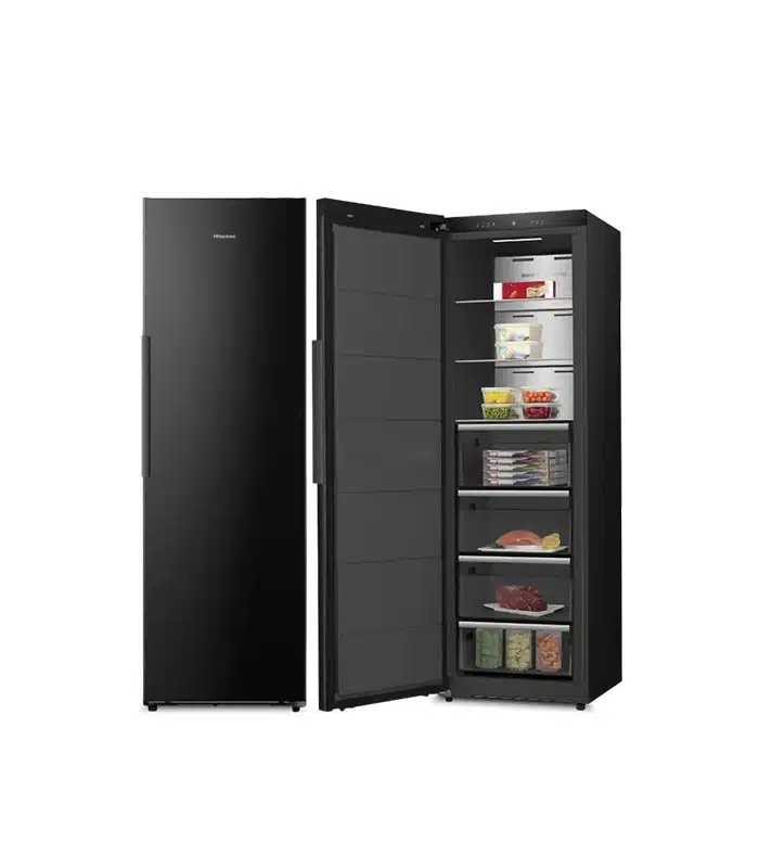 Congélateur vertical HISENSE 310L noir No frost FT5K310GSFC