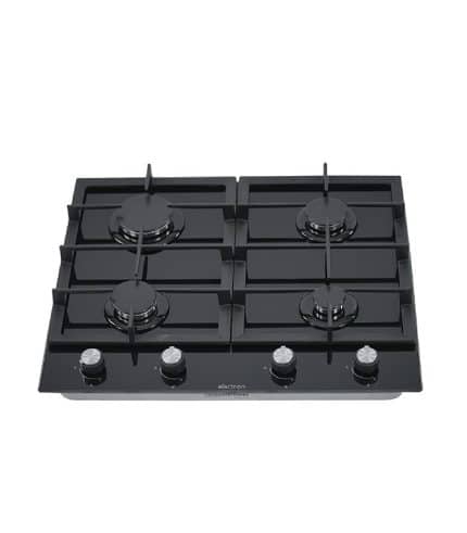 Plaque de cuisson à gaz miroir 4 feux ELACTRON 60 cm BL-005