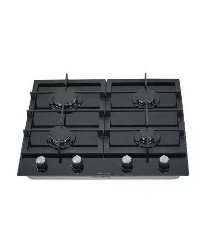 Plaque de cuisson à gaz miroir 4 feux ELACTRON 60 cm BL-005