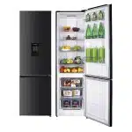 Réfrigérateur combiné ELACTRON 326 litres defrost inox noir EL-54CBNWDX