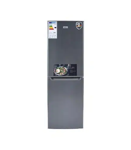 Réfrigérateur double portes ELACTRON 142 litres congélateur 55litres A+ inox EL-152CBDI
