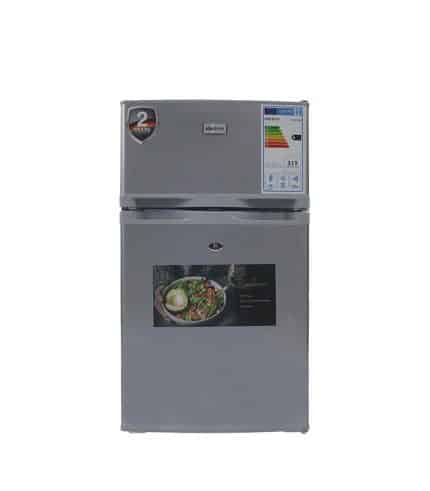 Réfrigérateur double portes ELACTRON compact 85 litres A+ 4 étagères EL-274TMS