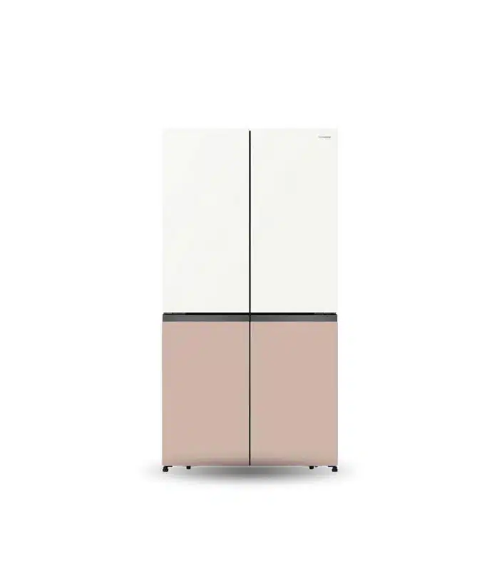 Réfrigérateur multi portes HISENSE 560 litres cross verre coloré inverter RC-73WC4SW