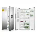 Réfrigérateur side by side ELACTRON 433 litres avec fontaine EL-55SBSX